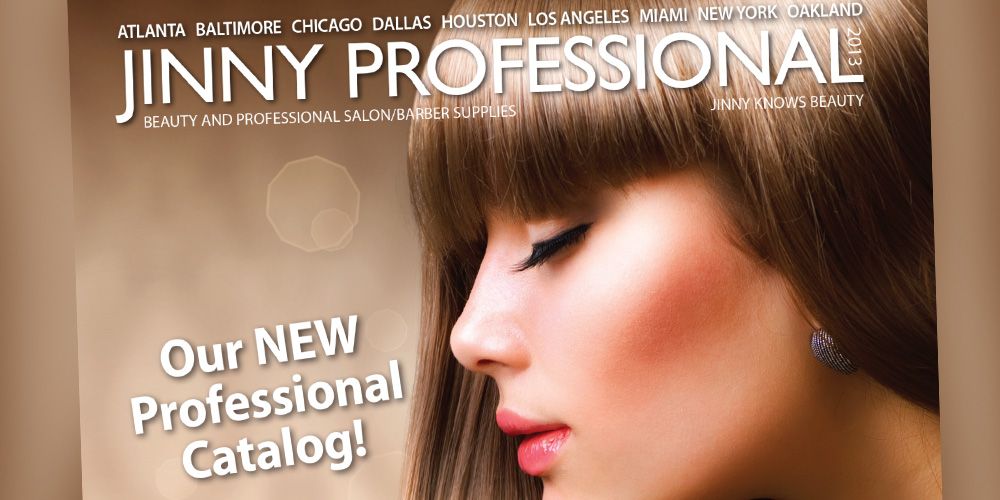 Jinny Corp. targeting the Caucasian Beauty Market with the Jinny Professional catalog