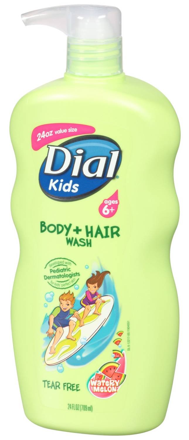 DIAL BW KIDS WATERY MELON 24 OZ