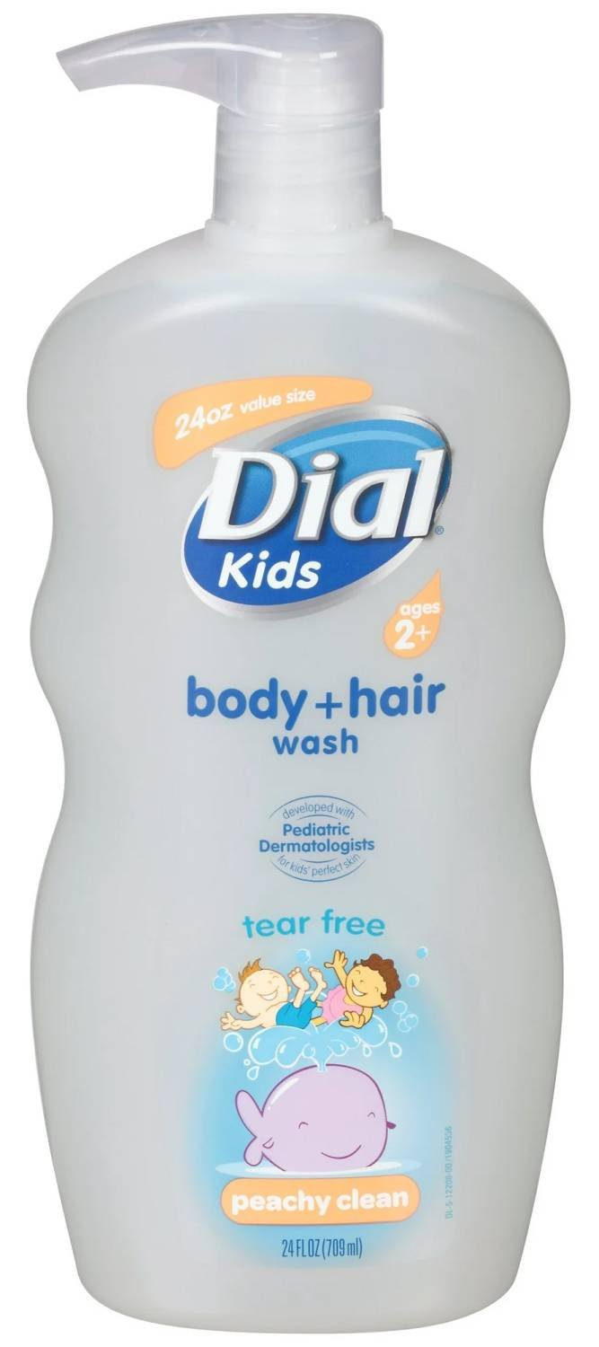 DIAL BW KIDS PEACHY CLEAN 24OZ