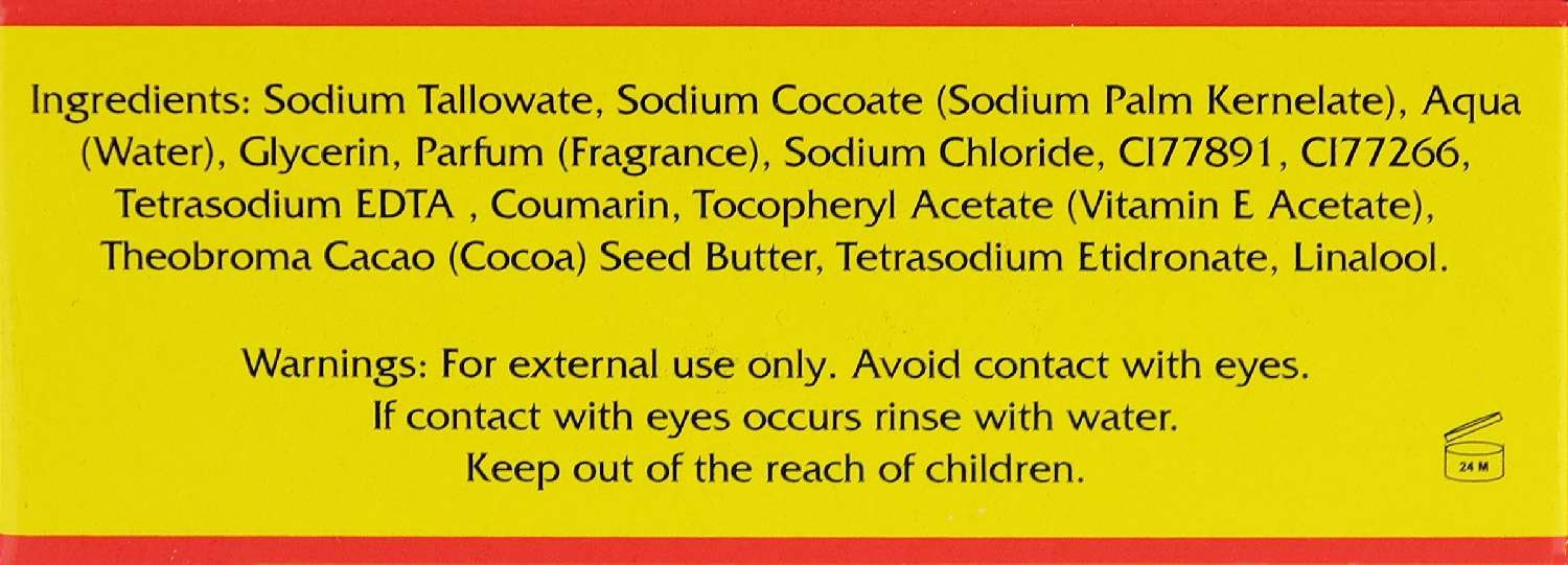 Ingredient List