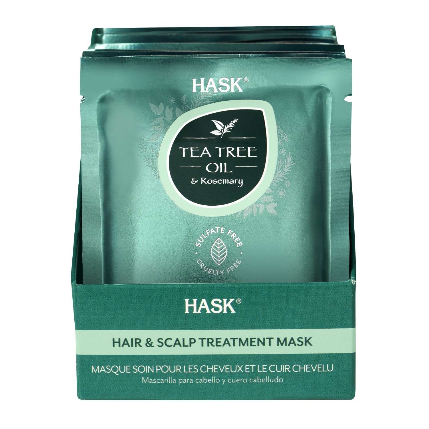 HASK PACK TEATREE ROSEMARY 1.75OZ DISPLA