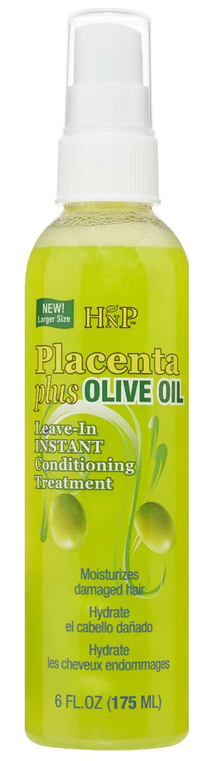 HNP PLACENTA LEAVE-IN SPRAY OLIVE 6 OZ
