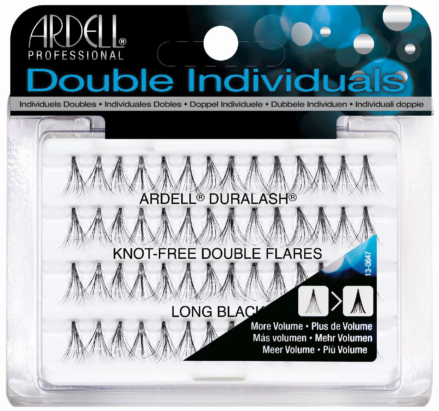 ARDELL DOUBLE UP IND KNOT-FREE LONG BLK
