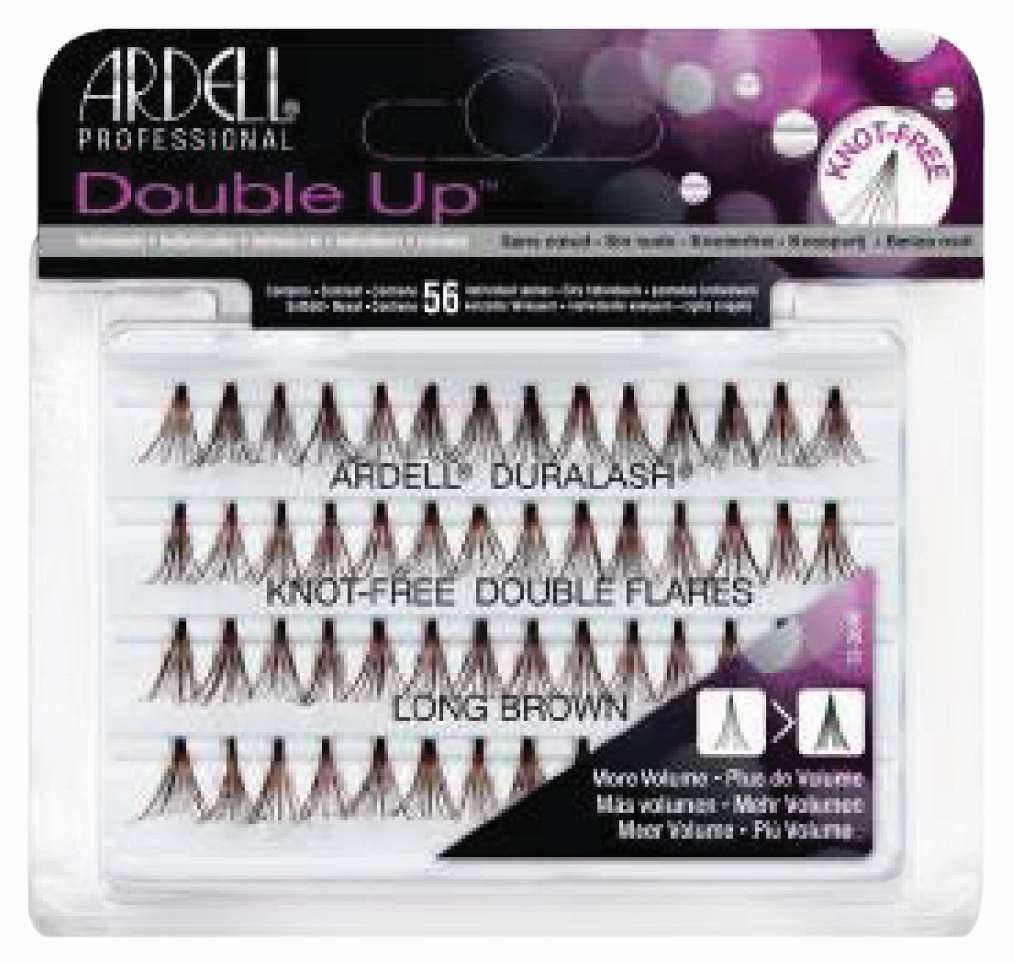 ARDELL DOUBLE UP IND KNOT-FREE LONG BRN