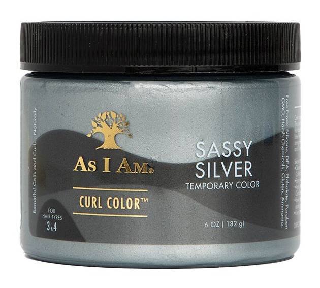 AS I AM CURL COLOR [SASSY SILVER] 6 OZ
