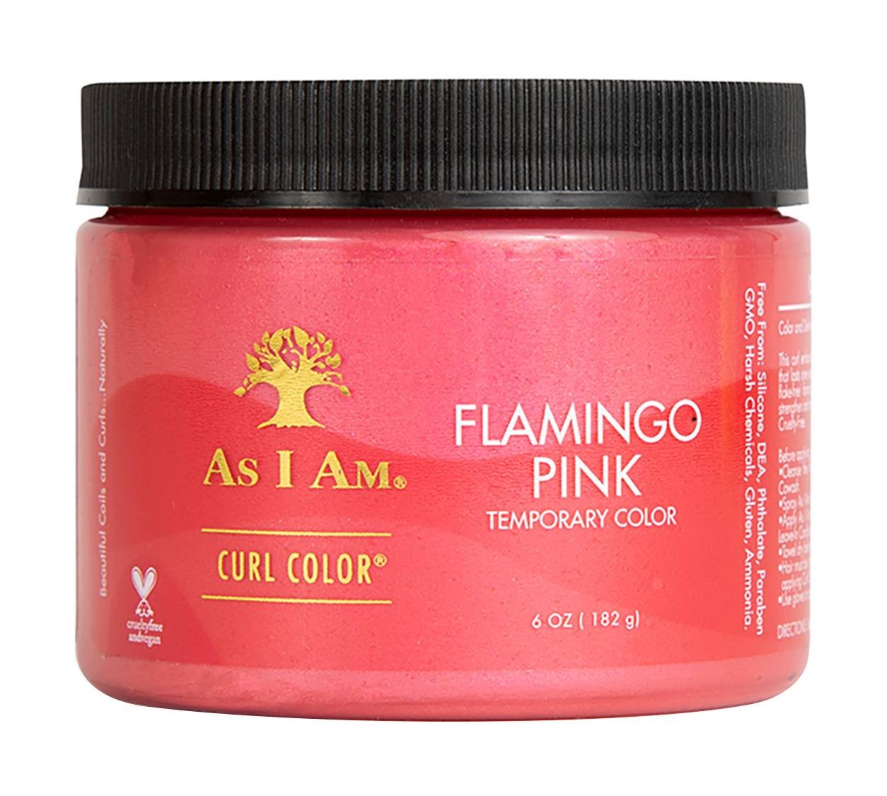 AS I AM CURL COLOR [FLAMINGO PINK] 6 OZ