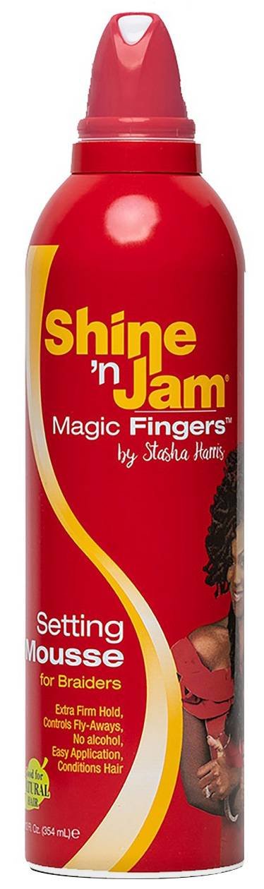 SHINE N JAM MAGIC FINGER MOUSSE 12 OZ