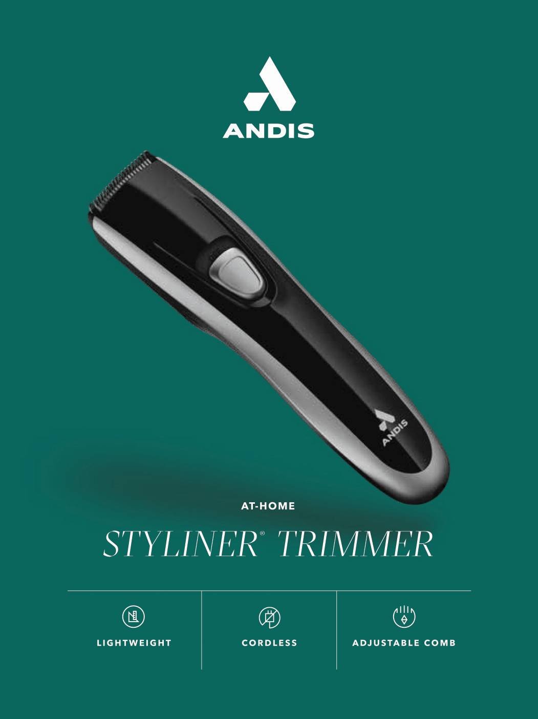 ANDIS AT-HOME TRIMMER STYLINER