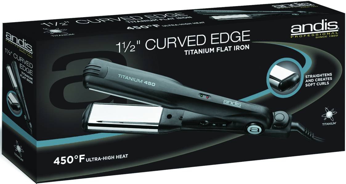 ANDIS TITAN F/IRON CURVED EDGE 1 1/2 IN