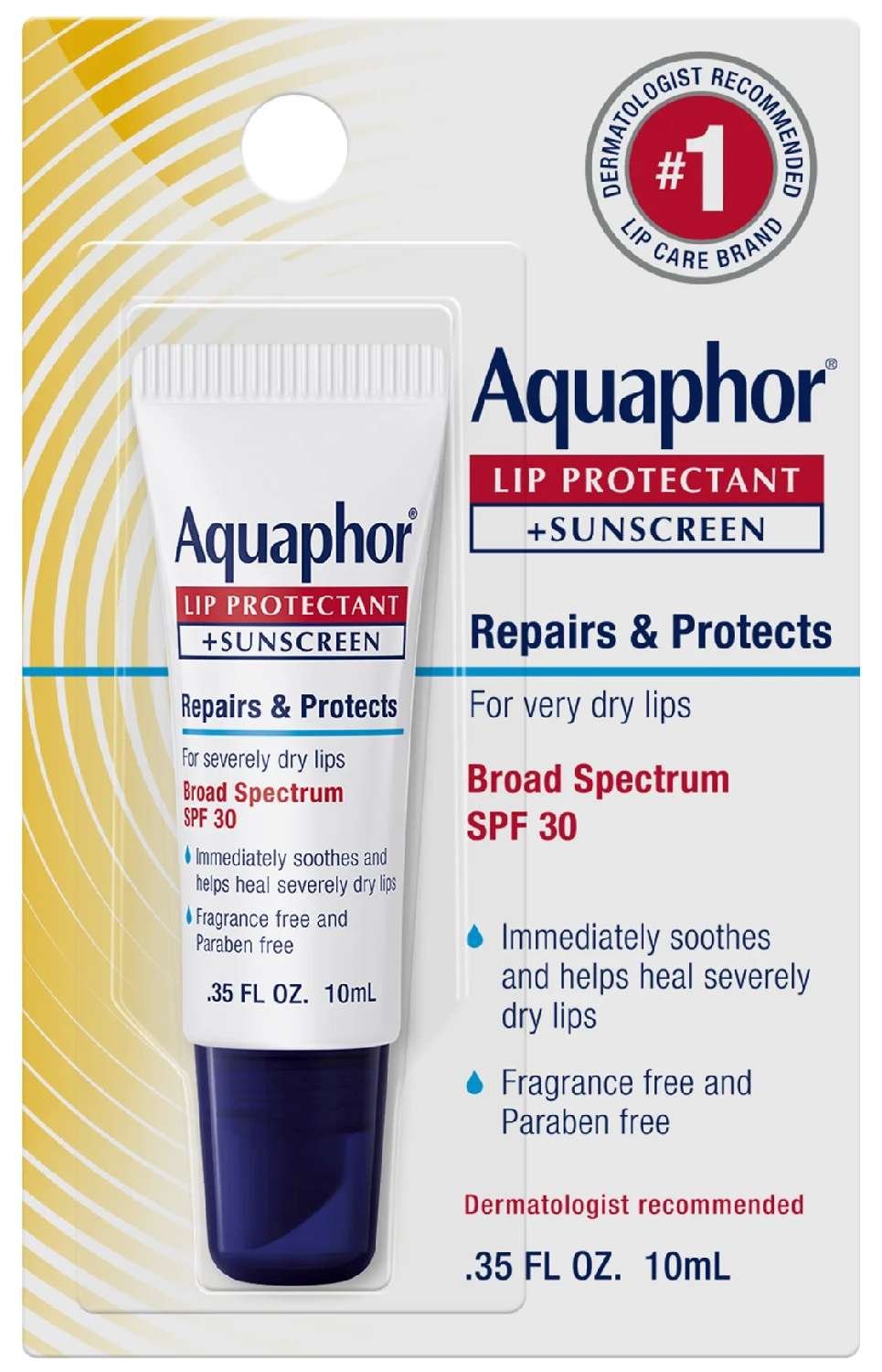 AQUAPHOR LIP REPAIR SUNSCREEN SPF30 0.35 OZ