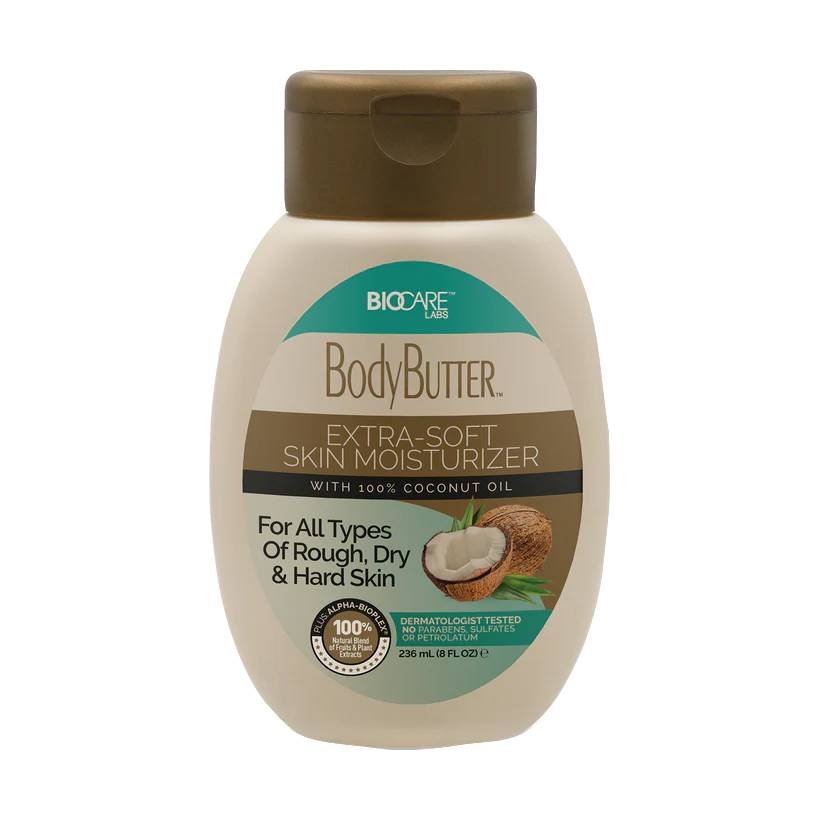 BIOCARE BODY BUTTER COCONT OIL 8 OZ
