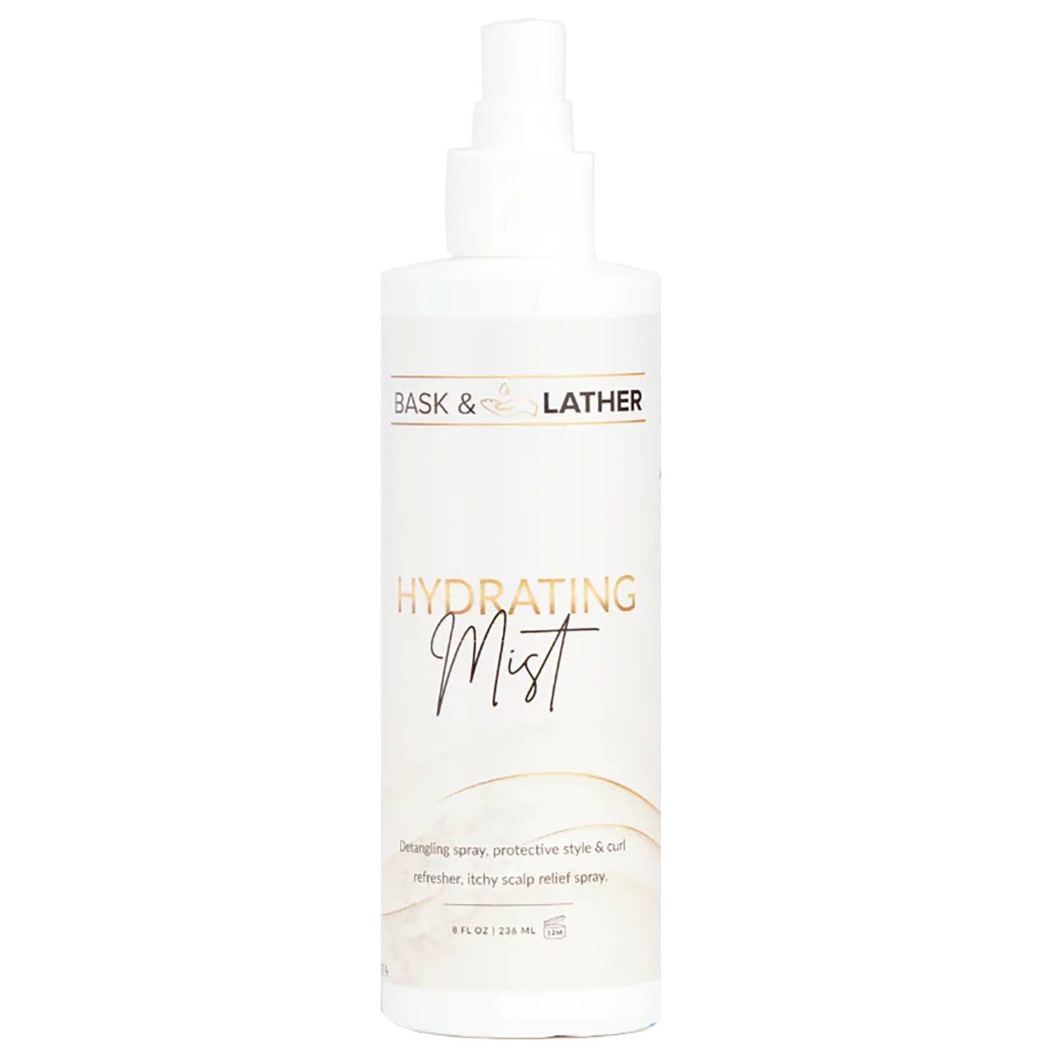 BASK&LATHER HYDRATING HAIR MIST 8 OZ