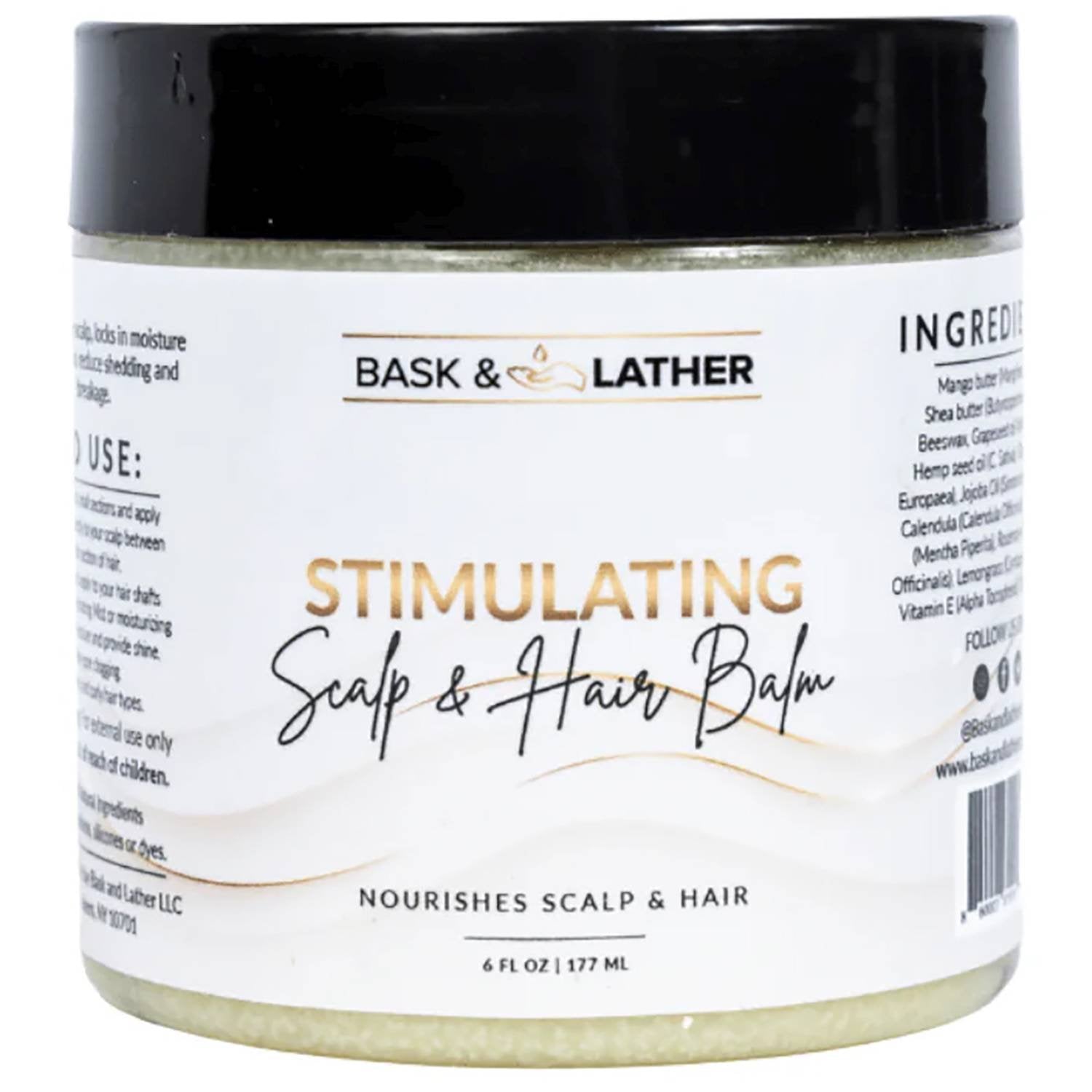 BASK&LATHER STIMULATING SCALP&HAIR BALM