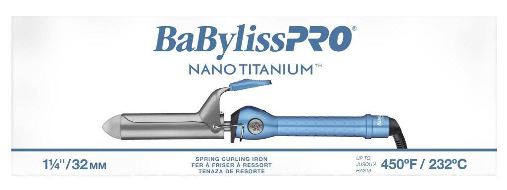 BABYLISS N/T SPRING IRON 1 1/4 IN