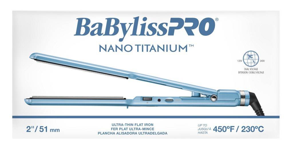 BABYLISS N/T F/IRON ULTRA THIN 2 IN