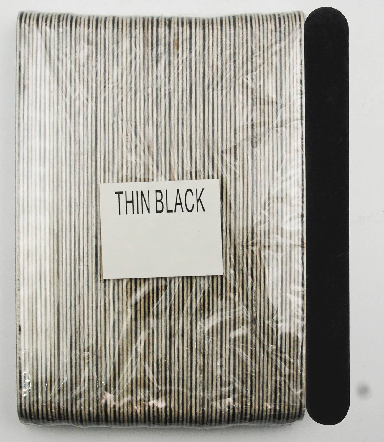 DREAM EMERY BOARD THIN 100PC/PK BLACK