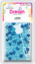 DREAM BEAD 8MM 200PC G/BLUE