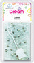 DREAM BEAD 8MM 200PC G/SILVER