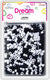 DREAM BEAD 8MM 1000PC BK/WH