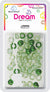 DREAM BEAD 12MM 60PC G/GREEN