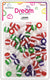 DREAM BEAD 16MM STRIPE 70PC ASST