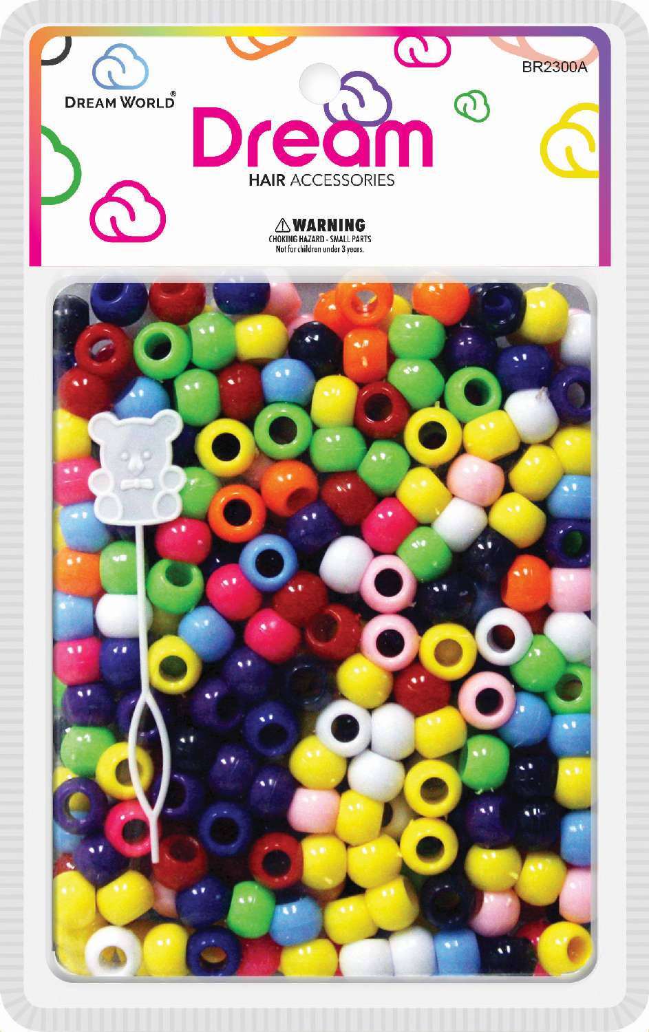 DREAM BEAD 12MM 200 PC ASST