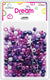 DREAM BEAD 12MM 200 PC AB/PURPLE