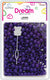 DREAM BEAD 12MM 200 PC PURPLE