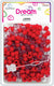 DREAM BEAD 12MM 200 PC RED CLR