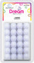 DREAM BEAD 18MM 24PC WHITE