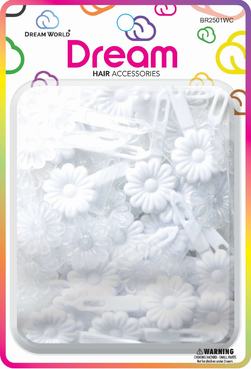 DREAM BRT#01 DAISY 60PC WH&CLR