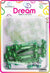 DREAM BRT#16 CHUBBY RIBBON 12P G/GREEN