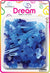 DREAM BRT#16 CHUBBY RIBBON 24P BLUE MX