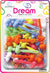 DREAM BRT#16 CHUBBY RIBBON 24P PASTEL