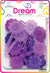 DREAM BRT#74 DAISY 12PC PURP MIX