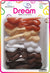 DREAM BRT #83 I LOVE JESUS 20P MIX BROWN