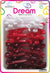 DREAM BRT #84 4 PETALS FLOWER 18P MIX RED