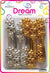 DREAM BRT #86 3 FLOWERS 12P GS/SV