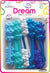 DREAM BRT #87 3 FLOWERS 12P MIX BLUE