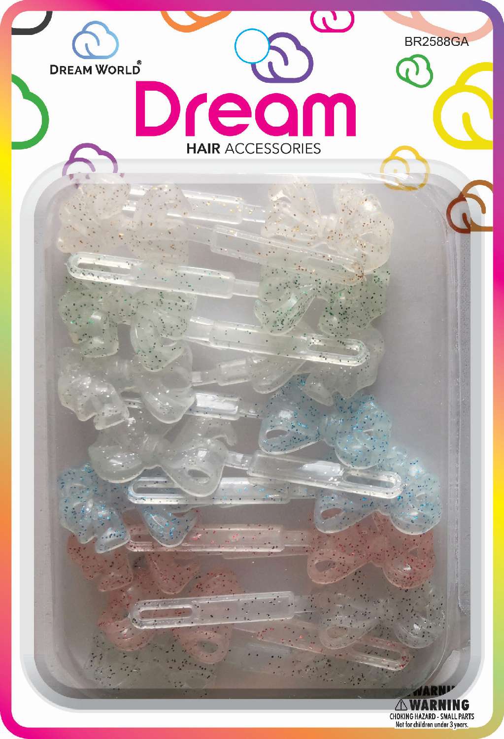 DREAM BRT #88CURLY RIBBON 16P G/ ASST