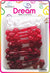 DREAM BRT #88CURLY RIBBON 16P MIX RED