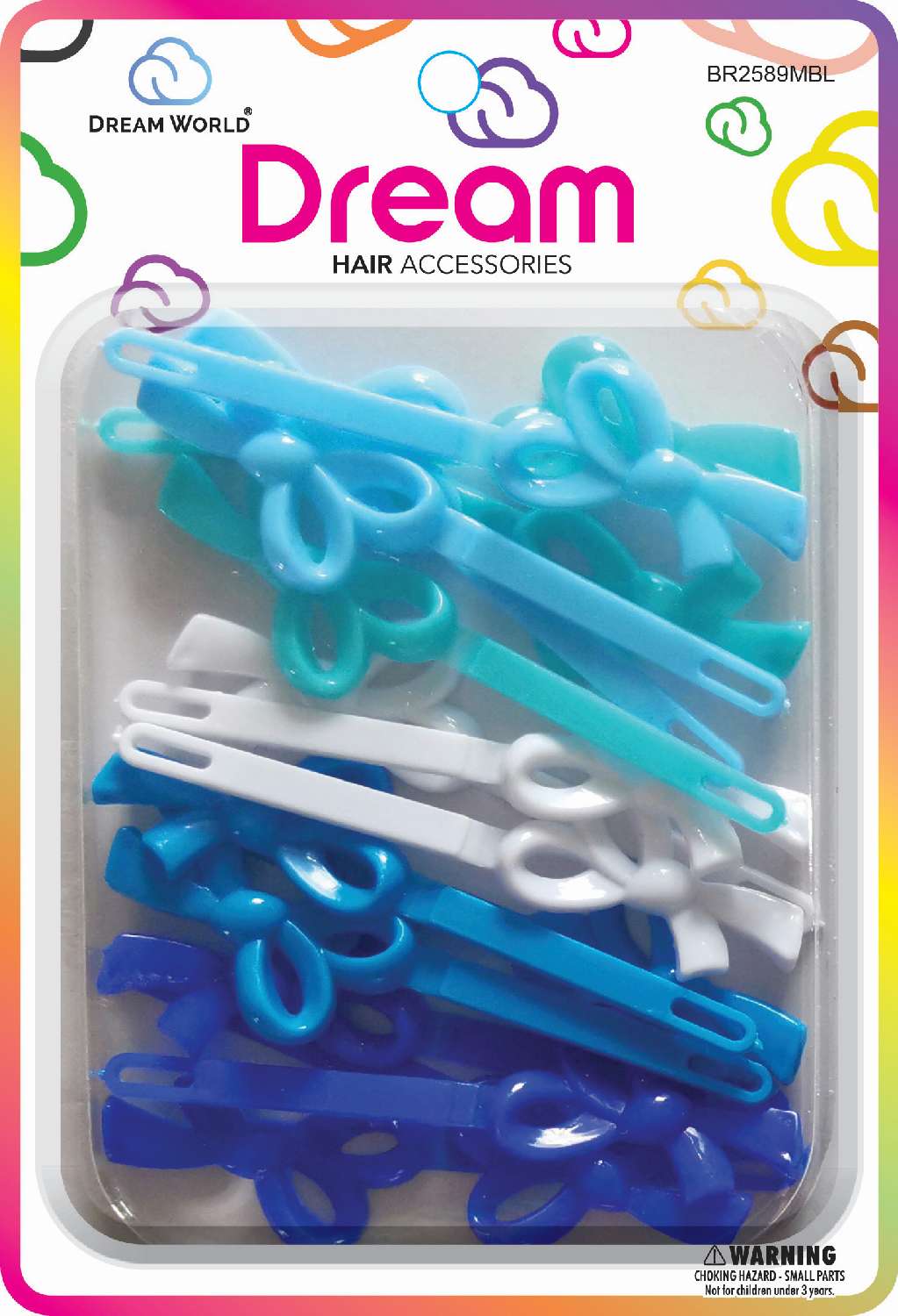 DREAM BRT #89 LONG TAIL  15P MIX BLUE