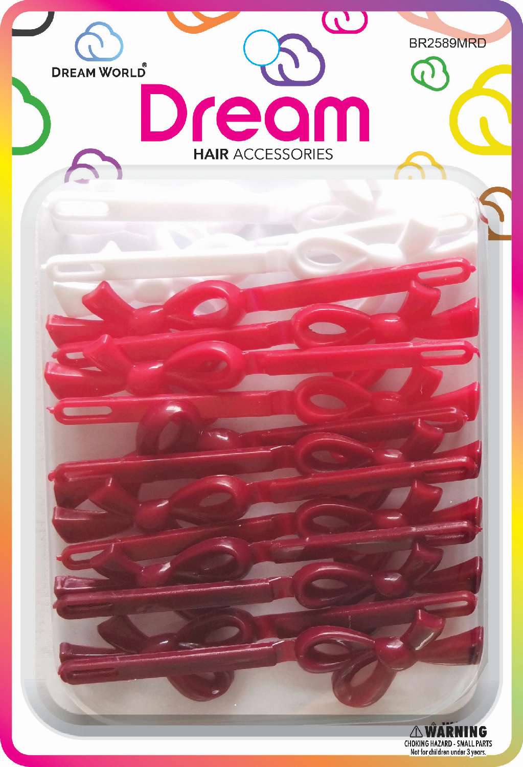 DREAM BRT #89 LONG TAIL  15P MIX RED