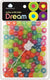 DREAM BEAD 14MM LUMINOUS 100PC C/ASST