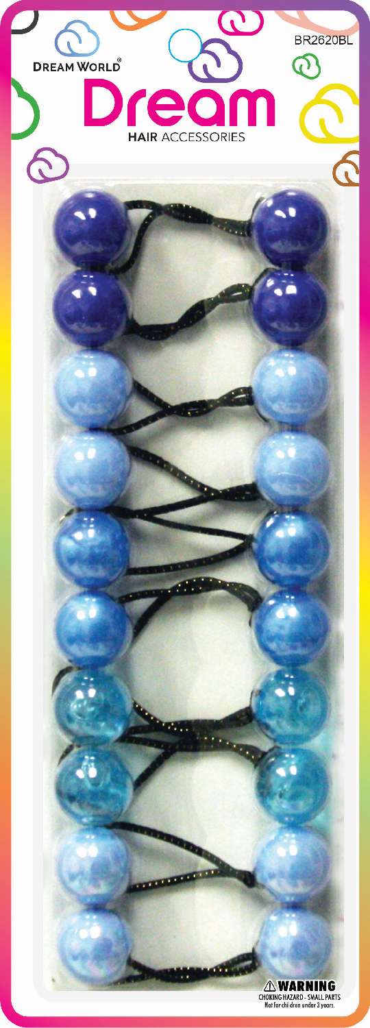 DREAM P/T 20MM 10PC BLUE ASST