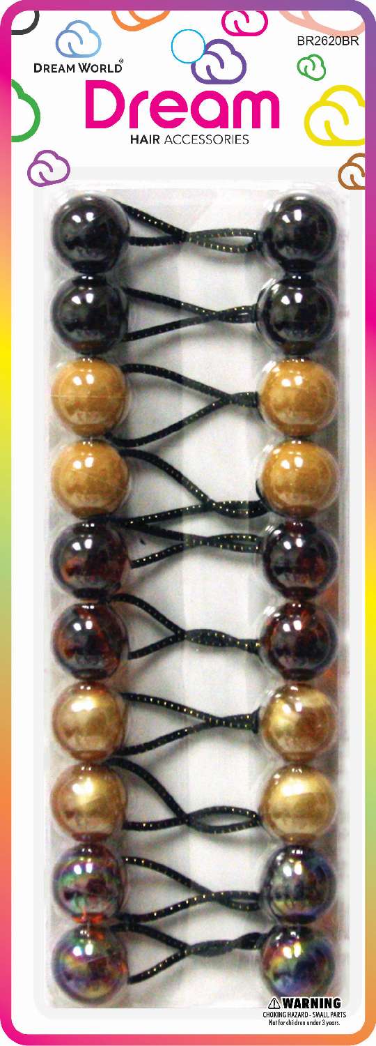 DREAM P/T 20MM 10PC BRW ASST