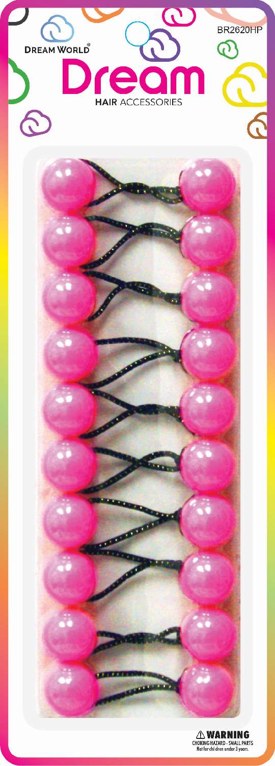 DREAM P/T 20MM 10PC H/PINK
