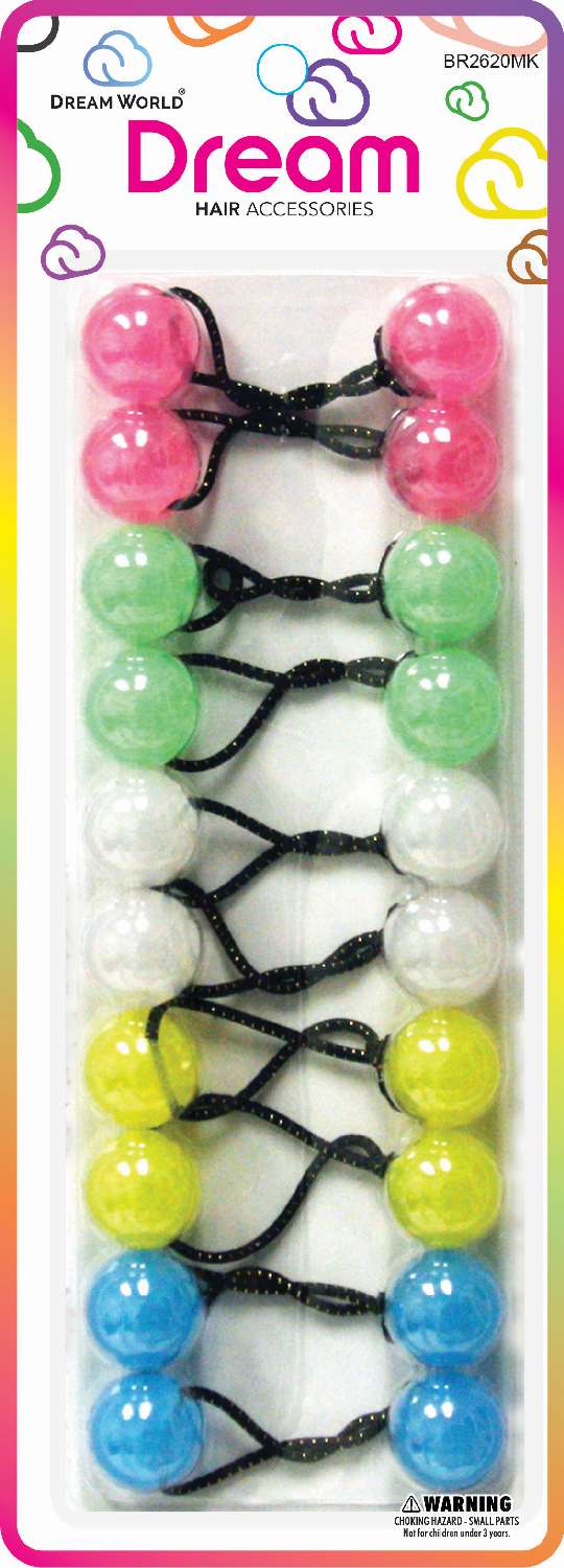 DREAM P/T 20MM 10PC MILK ASST