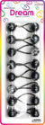 DREAM P/T 20MM 8PC TWO TONE C/BLACK