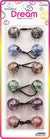 DREAM P/T 25MM 6PC G/ASST